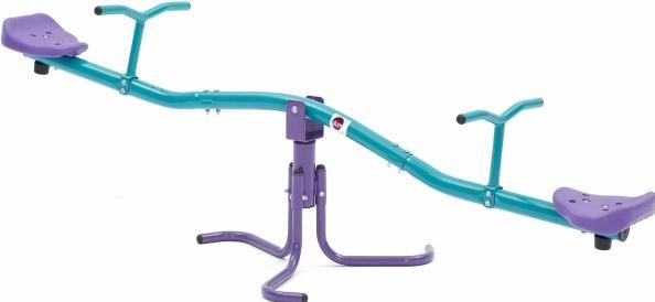 Actual product image Plum Roterende Vippe, Lilla/Turkis