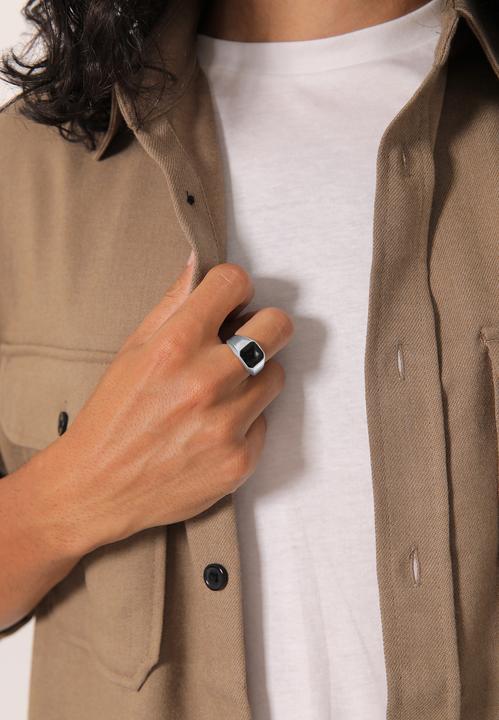 Immagine prodotto Kuzzoi Anello con sigillo (54, 925 Argento)