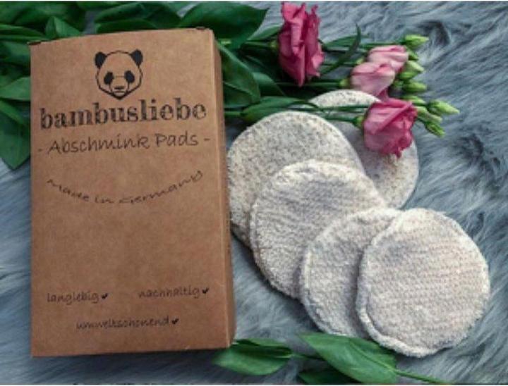 Actual product image Bambusliebe Washable bamboo makeup remover pads (Cleaning cloths)