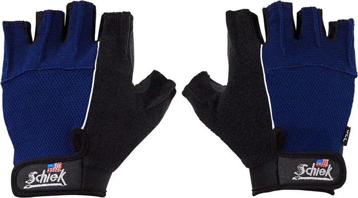 Actual product image Schiek Cross Training Gloves Model 510 BLUE (M)