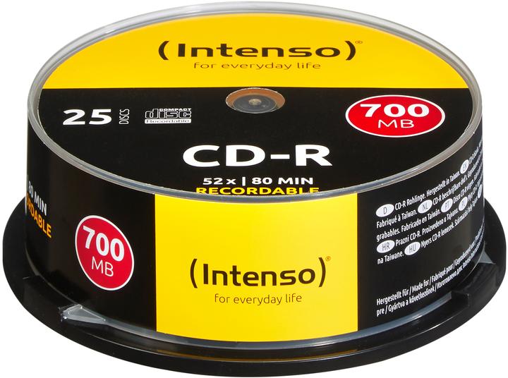 Produktbild Intenso CD-R 80min/700MB (25 x)