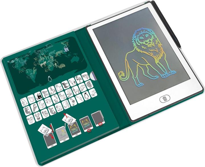 Actual product image Kidywolf Leuchtende Designtafel mini Wilde Tiere