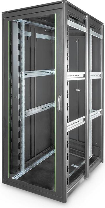 Actual product image Digitus 42U network cabinet 2053x800x1200mm color black RAL 9005 (42 RU, 19 inch rack)