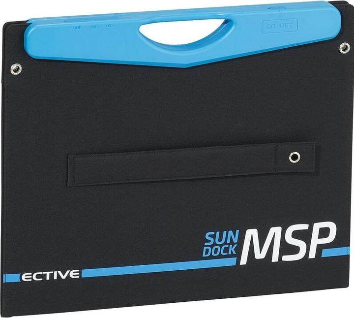 Produktbild Ective SunDock 60W USB Solartasche 12V mobiles Solarpanel faltbares Solarmodul (60 W, 2.50 kg)