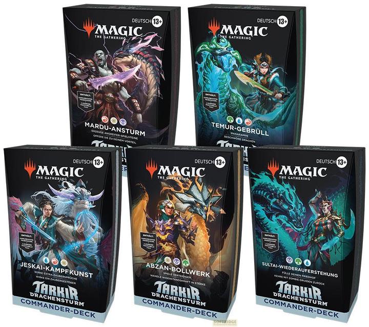MTG : Tarkir : La Tempête du Dragon - Commander Deck Set (Allemand, Commandant)