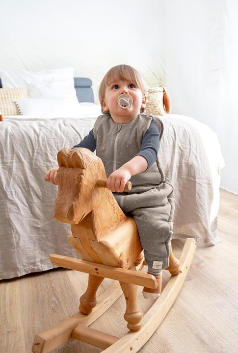 Actual product image Lässig Baby Sleeping Bag Jumper sprinkle taupe (92 cm, 2.5 TOG)
