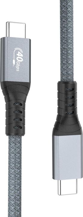 ProXtend USB4 Cable Gen. 3x2 40Gbps 100W 0.5M (0.50 m, USB 4.0, 100 W)