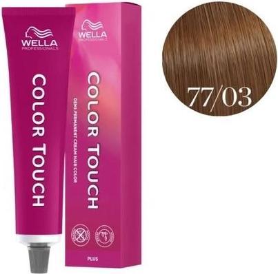 Actual product image Wella Colour Touch Plus - 77/03 (Blond, Gold)