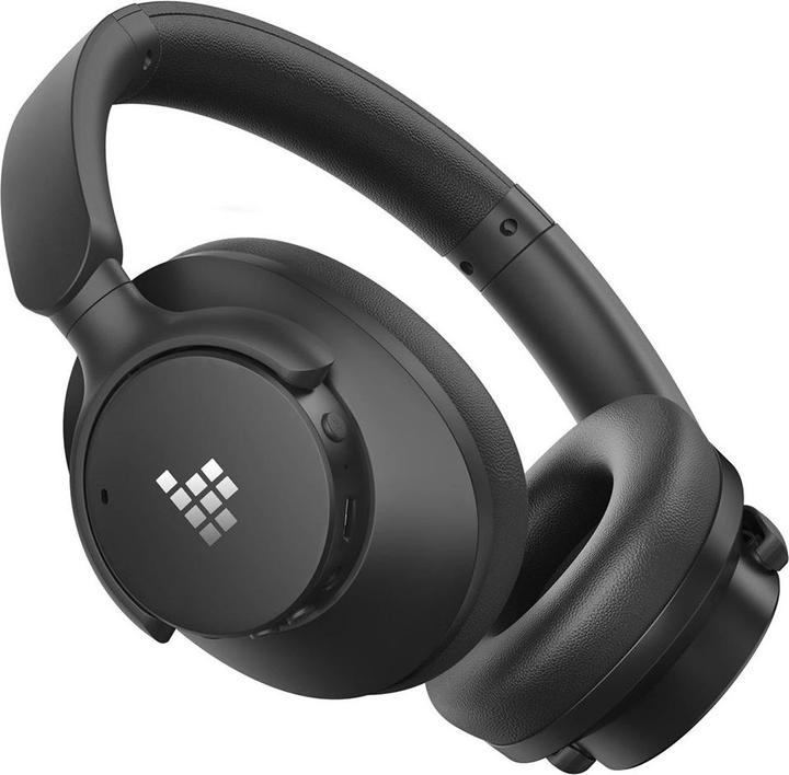 Produktbild Tronsmart SOUNFII Q20S Hybrid ANC Kabellose Kopfhörer mit aktiver Geräuschunterdrückung - Schwarz (ANC, 60 h, Kabellos, Kabelgebunden)