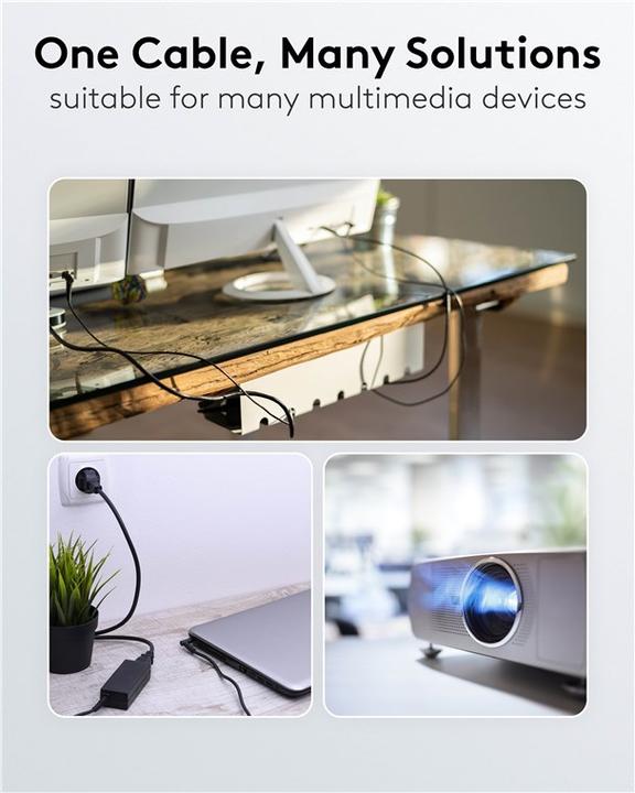 Actual product image Goobay T12 – C5 (1.80 m)