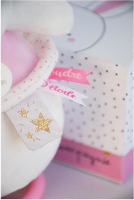 Actual product image Doudou et Compagnie Music music box bunny star