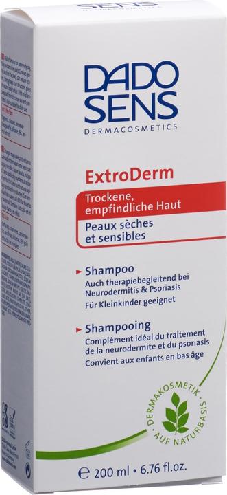 Produktbild Dado Sens EXTRODERM Shampoo - Trockene & sensible Kopfhaut (200 ml, Flüssiges Shampoo)