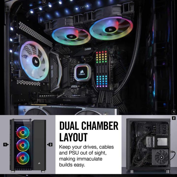 Immagine prodotto Corsair 680X RGB (ATX, mATX, Mini-ITX, E-ATX)