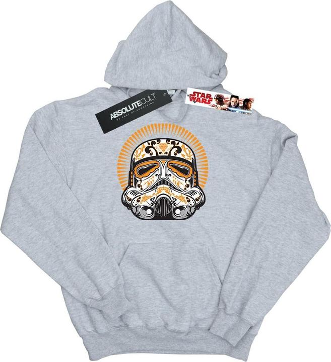 Immagine prodotto Star Wars Stormtrooper Dia De Los Muertos Felpa con Cappuccio Uomo (XL)