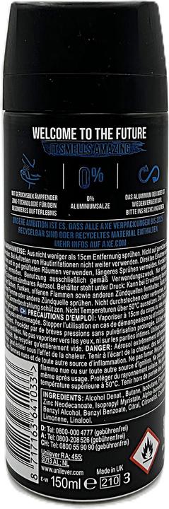 Actual product image AXE Anarchy for him (Spray, 150 ml)