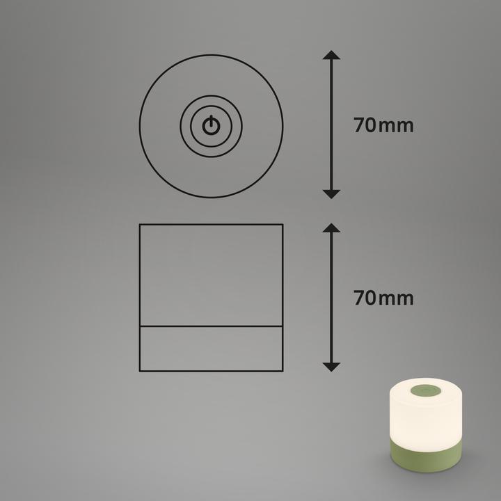 Produktbild Briloner Akku LED Tischleuchte (150 lm)