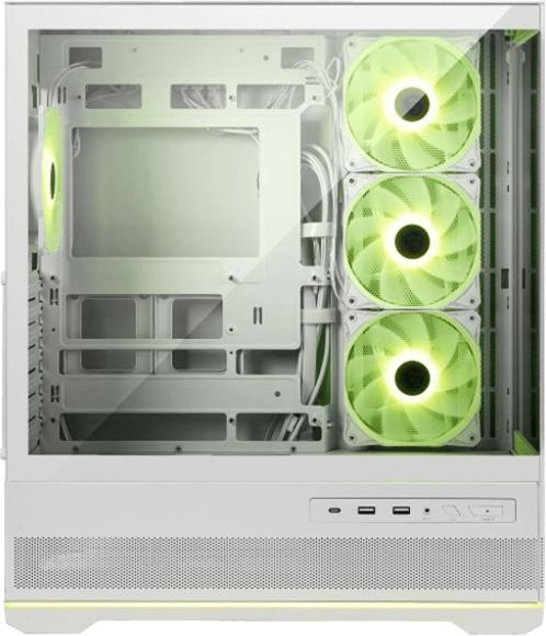 Produktbild MSI GEH Midi MAG PANO 110R PZ WHITE (ATX, mATX, Mini-ITX)