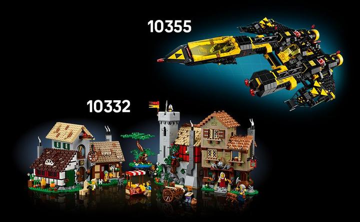 Image du produit LEGO Blacktron Renegade (10355, LEGO Icons, LEGO difficiles à trouver)