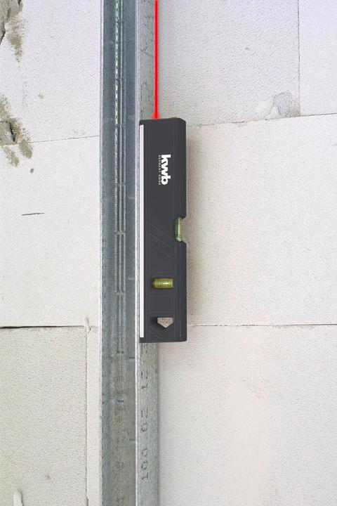Actual product image kwb Laser spirit level 27 cm 825058 (27 cm)