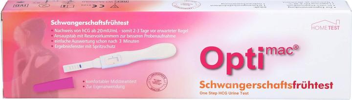 Actual product image Medpro GmbH Optimac Pregnant Early (1 x)