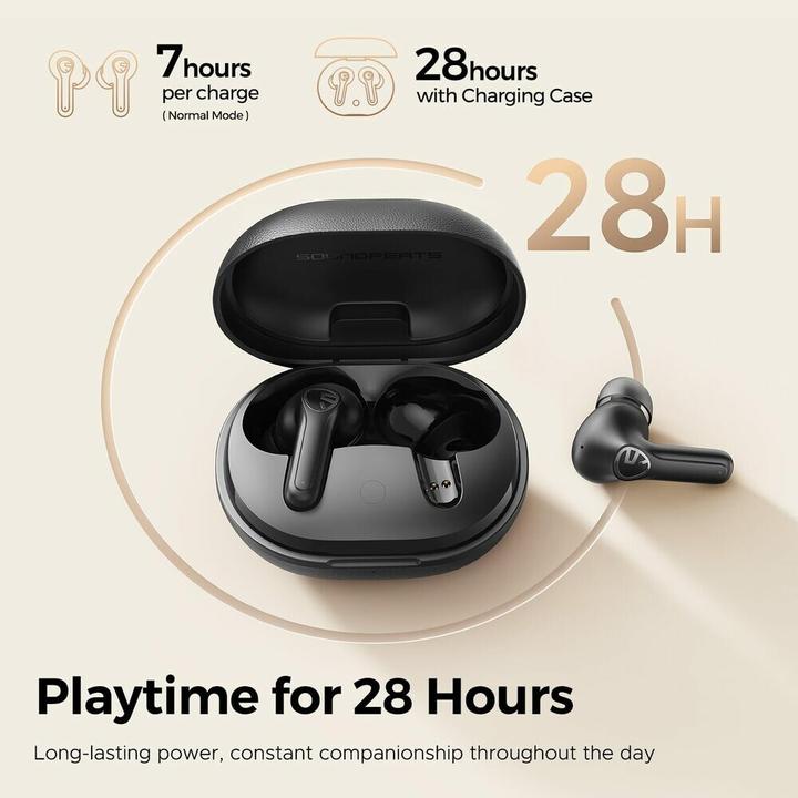 Actual product image Soundpeats TWS Headset T3 Pro black (ANC, Wireless)