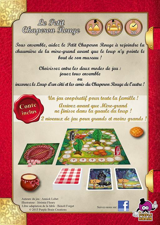 Image du produit Purple Brain Le Petit Chaperon rouge (Français)