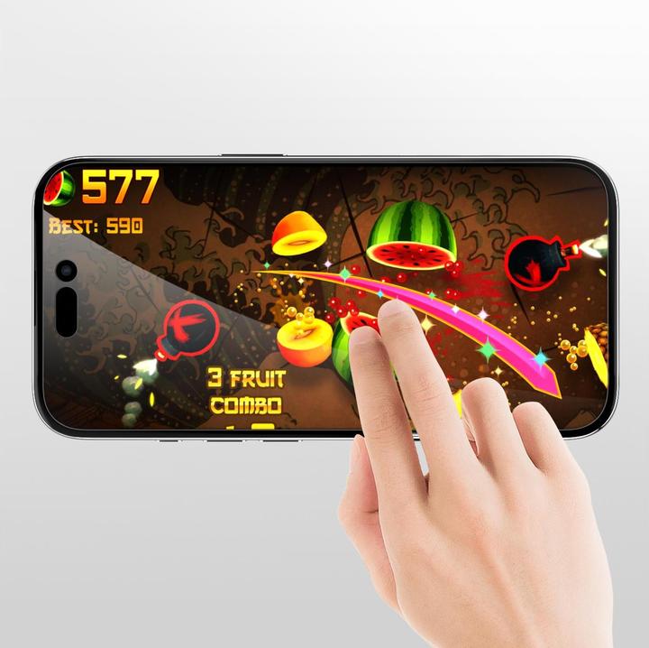 Productafbeelding 4smarts Tweede glas privacy (1 Stuk, Apple iPhone 16)