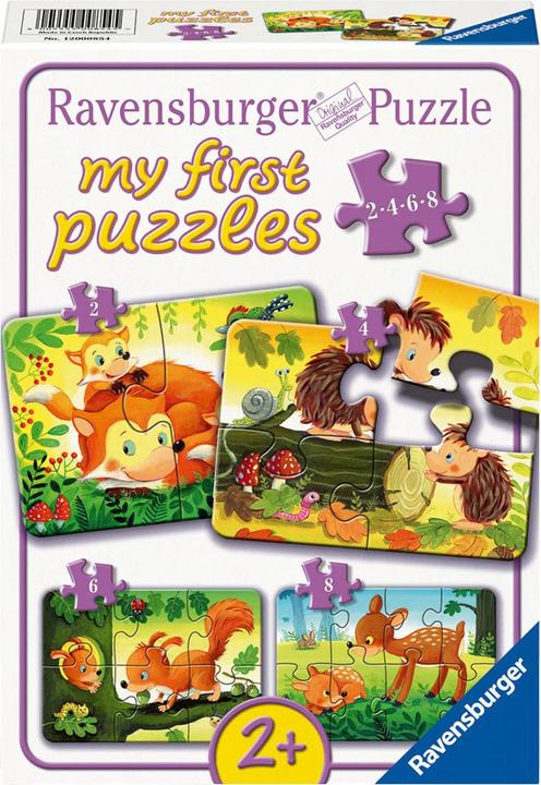 Actual product image Ravensburger Small animal families (20 pieces)