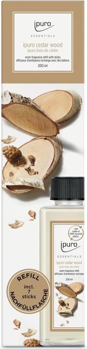 Image du produit Ipuro Recharge d'encens Cedar Wood avec bâtonnets 200 ml (200 ml)