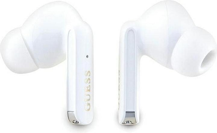 Actual product image Guess słuchawki Bluetooth GUTWSHDGKEEK TWS + stacja dokująca czarny/black Glitter Gradient (4 h, Wireless)