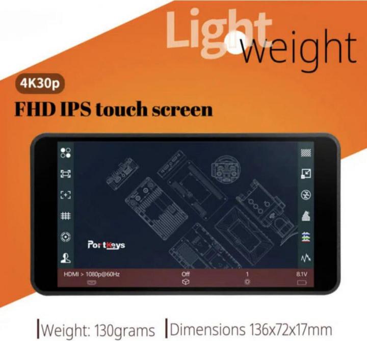 Image du produit Portkeys PT5 II (5", Full HD)