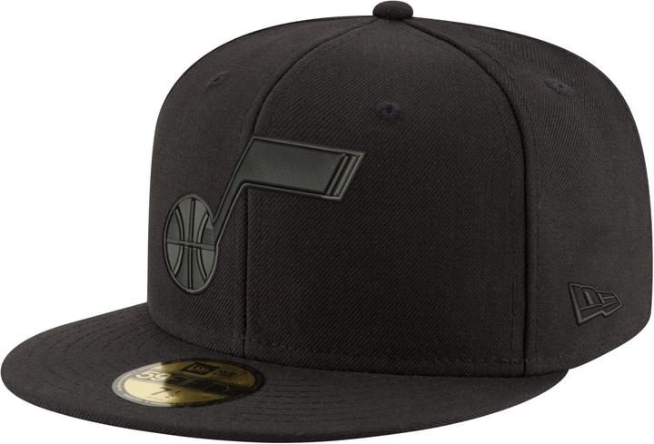 New Era 59Fifty Cap - NBA BLACK Utah Jazz - 7 5/8