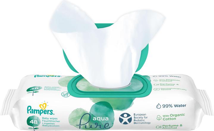 Produktbild Pampers Aqua Pure (48 Stück)