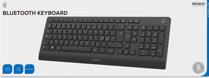 Productafbeelding Deltaco Bluetooth, stil toetsenbord van volledig formaat (NL, Draadloze)