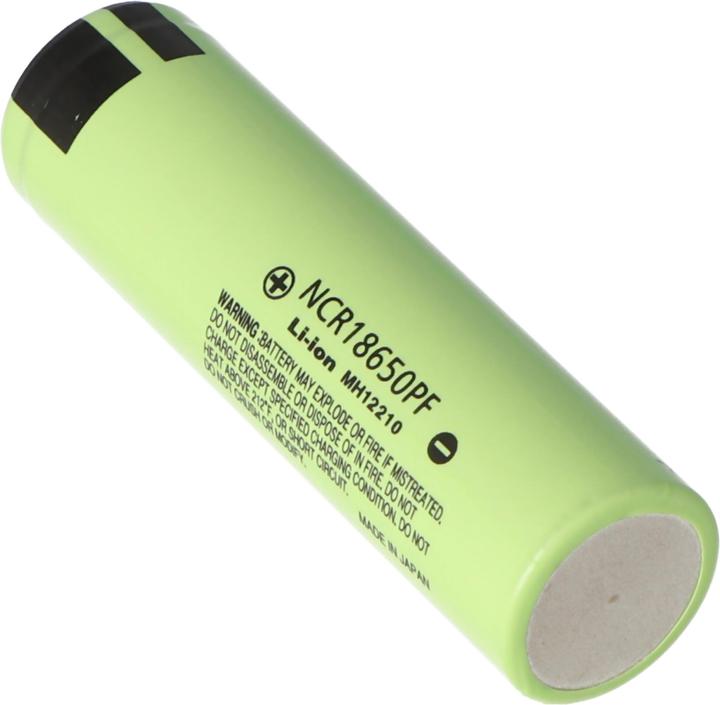 Actual product image Panasonic Akku NCR18650PF - 2900mAh (18650, 2900 mAh)
