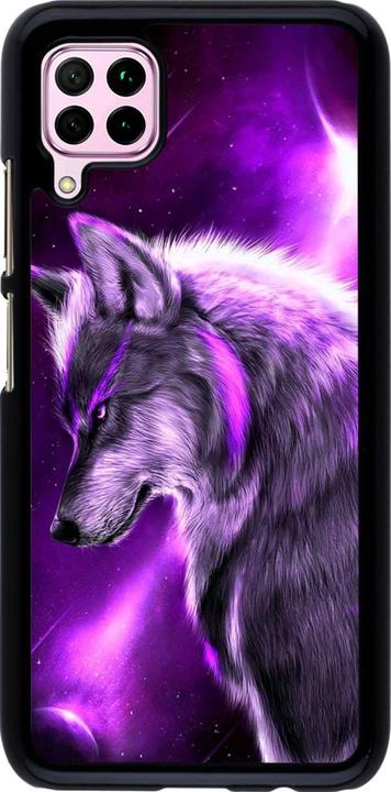 Produktbild PhoneLook Hülle Purple Sky Wolf (Huawei P40 Lite)