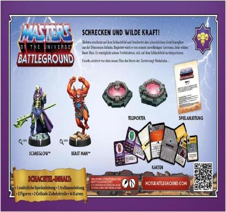 Image du produit Archon Studio ARCD0003 - Masters of the Universe Battleground - Wave 1 Evil Warriors faction, (DE-Extension) (Allemand)