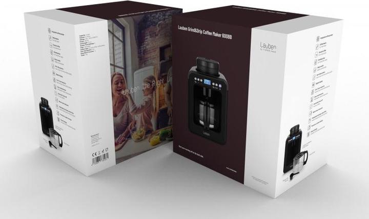 Image du produit Lauben Machine à café Grind&Drip 600BB LBCMMGDCM60BA