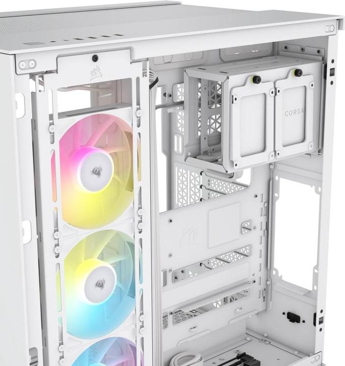 Actual product image Corsair Case iCUE 6500X RGB Midi TG white (mATX, Mini-ITX, ATX)