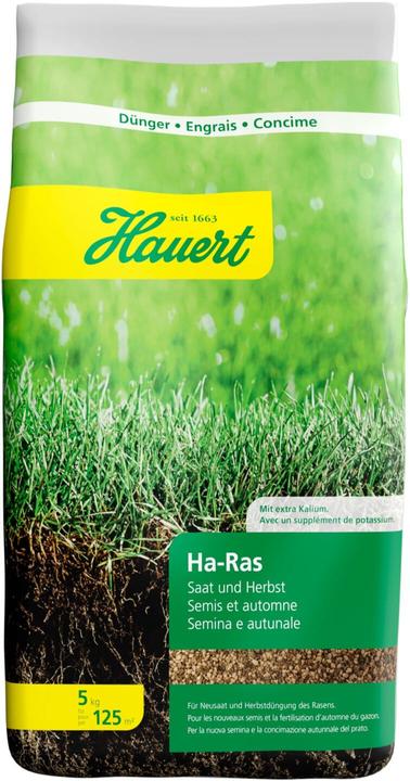Hauert Ha-Ras seed and autumn fertilizer (5 kg, 5 l)