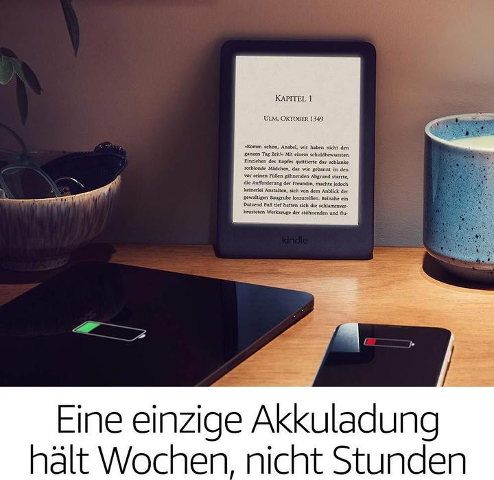 Immagine prodotto Amazon Kindle (2019) (6", 4 GB, Nero)