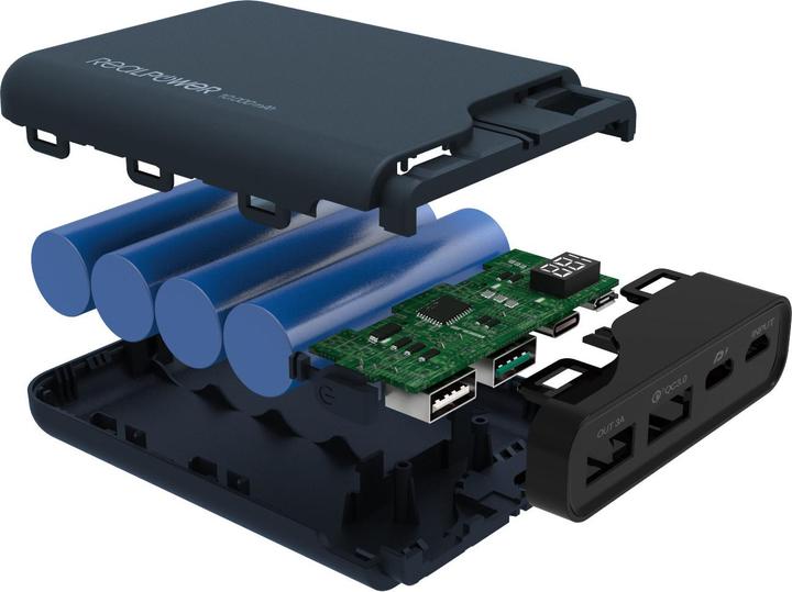 Image du produit RealPower PB-10000 (10000 mAh, 18 W, 37 Wh)