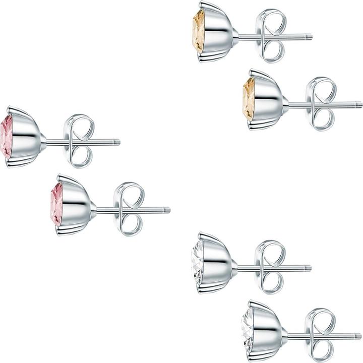 Produktbild Lulu & Jane Damen Metall-Legierung verziert mit Kristallen von Swarovski® silber - 29087 (Metall-Legierung)