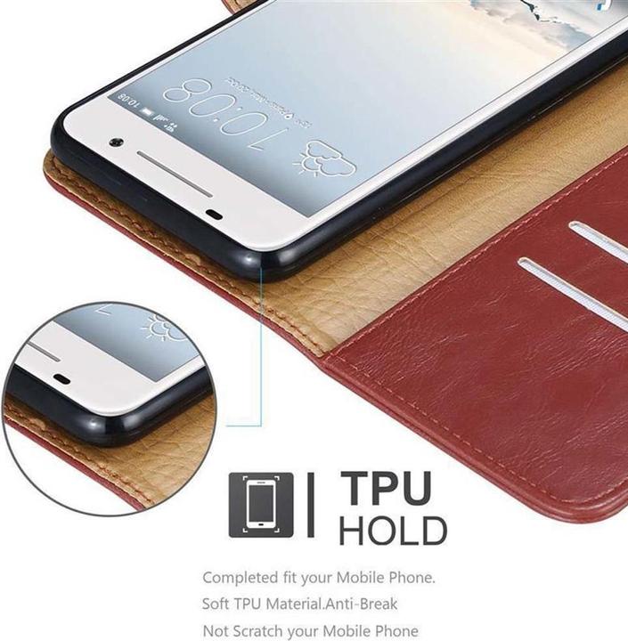 Actual product image Cadorabo Book Luxury Cover (HTC One A9)