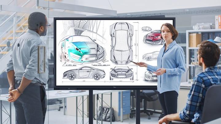 Produktbild Optoma 3652RK ENI Monitor 65p 4K UHD (3840 x 2160 Pixel, 65")