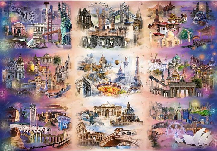Actual product image Trefl Cities beyond the clouds (13500 pieces)