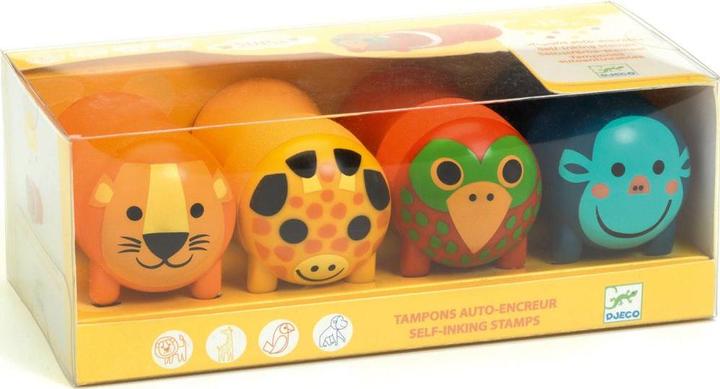 Image du produit Djeco Tampon encreur pour jeunes enfants Animaux de la savane