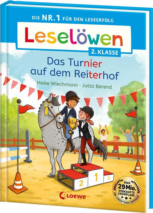 Produktbild Loewe Leselöwen 2. Klasse - Das Turnier auf dem Reiterhof (Deutsch, Heike, Wiechmann, 2025)