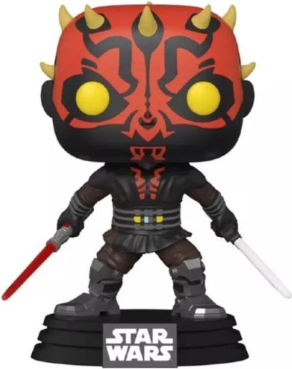 Image du produit Funko POP Star Wars Darth Maul with Saber Exclusive
