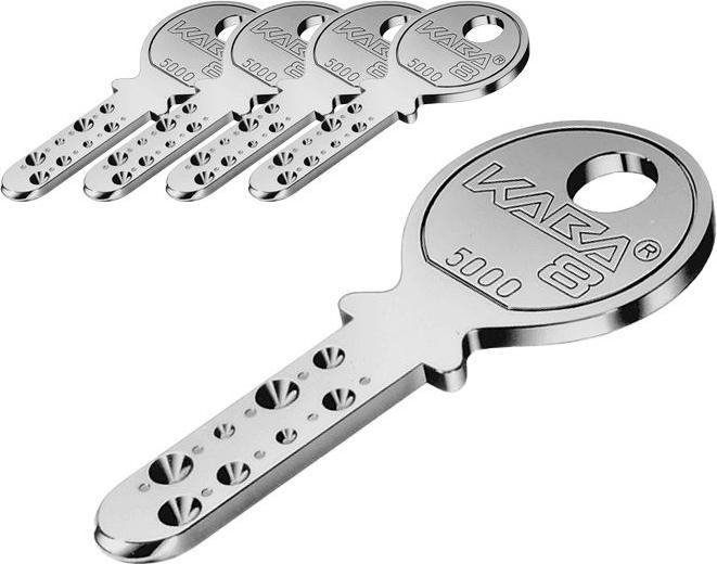 Produktbild Kaba 8 - 5000 Zylinderschlüssel (Zylinderschlüssel)